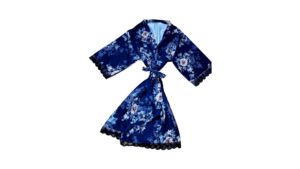 Spikkelvis Winkel - Floral Japon Blou